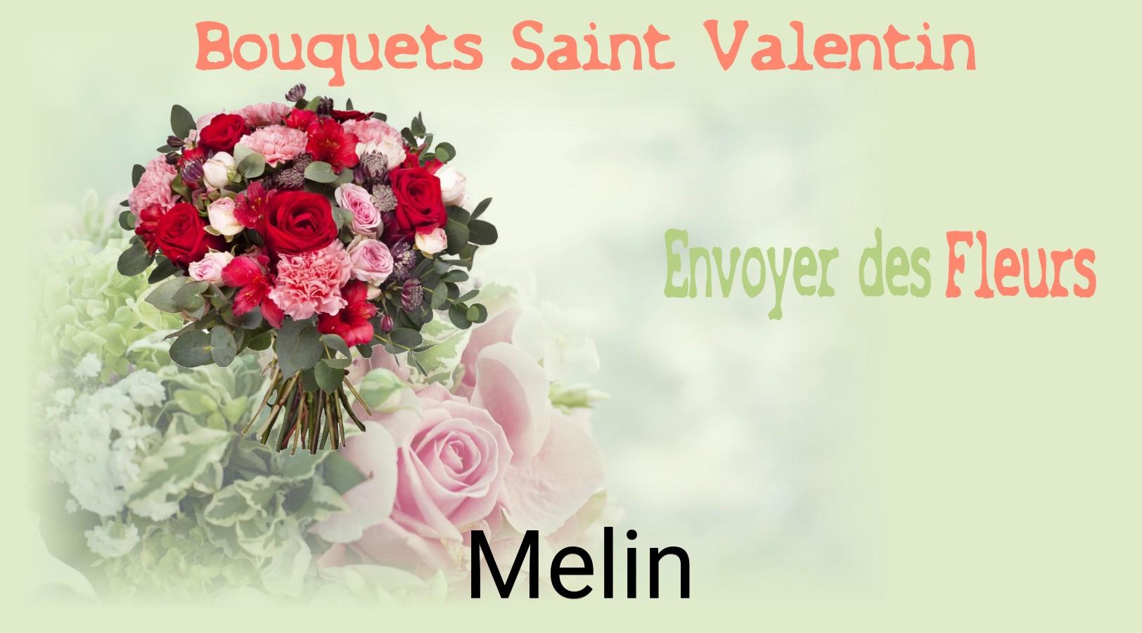 Roses de Saint-Valentin livrées à Melin